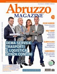 Abruzzo Magazine 2012-05 - Settembre & Ottobre 2012 | ISSN 2039-2370 | TRUE PDF | Bimestrale | Informazione Locale
Magazine bimestrale di informazione locale abruzzese.