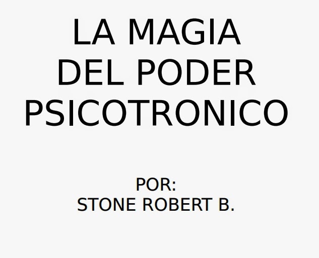 Poder Psicotronico Robert Stone Pdf