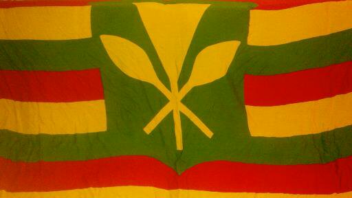 Kanaka Maoli Flag Pareo