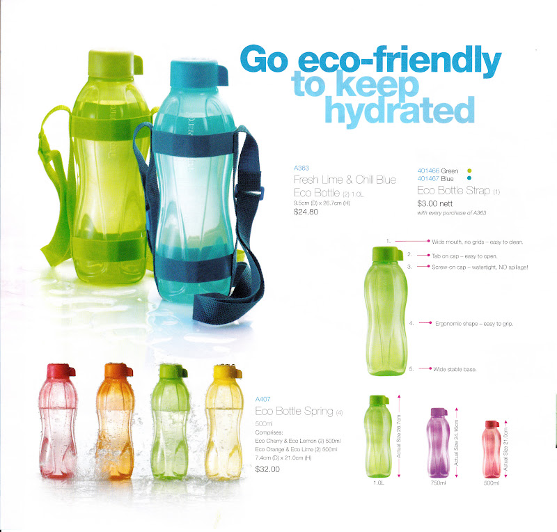Buy Tupperware in Singapore Go Ecofriendly to keep hydrated
