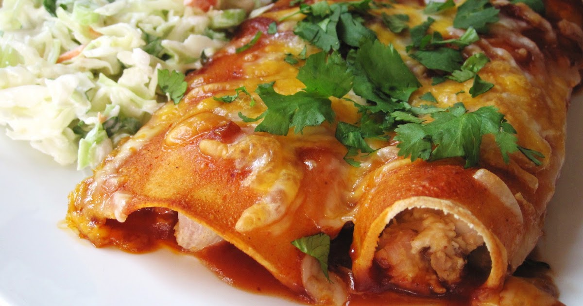 A Nickel's Worth of News BBQ Smoked Turkey Enchiladas