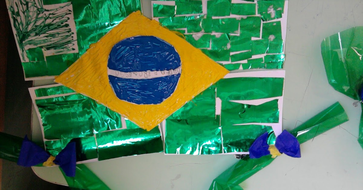 Nas trilhas da aprendizagem atividade para o Dia da bandeira