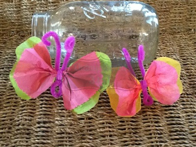 Tissue Paper Butterfly