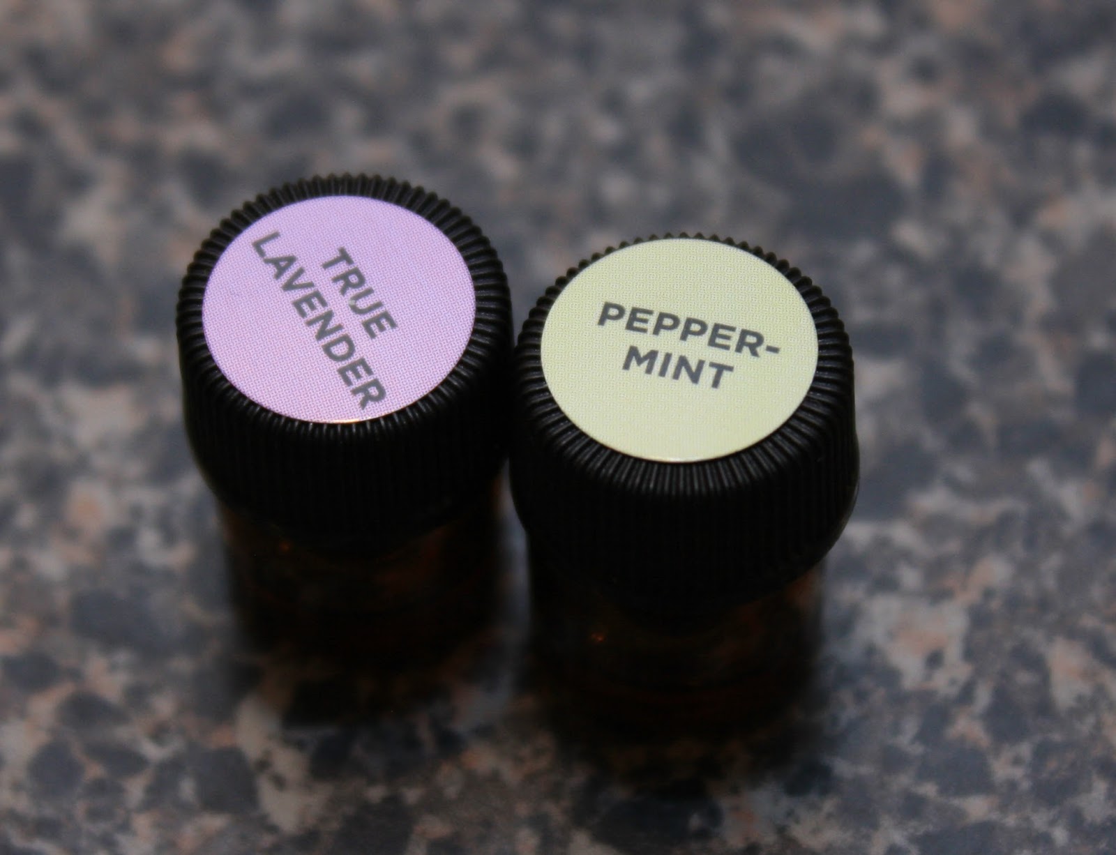 I used the peppermint on half of the batch of butterflies and put about