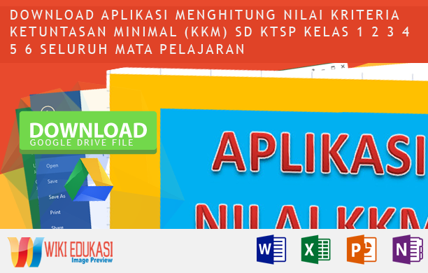 Aplikasi Menghitung Nilai Kriteria Ketuntasan Minimal (KKM