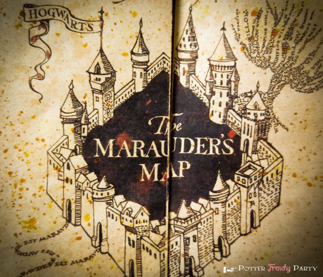 Harry Potter - Carte de Maraudeur