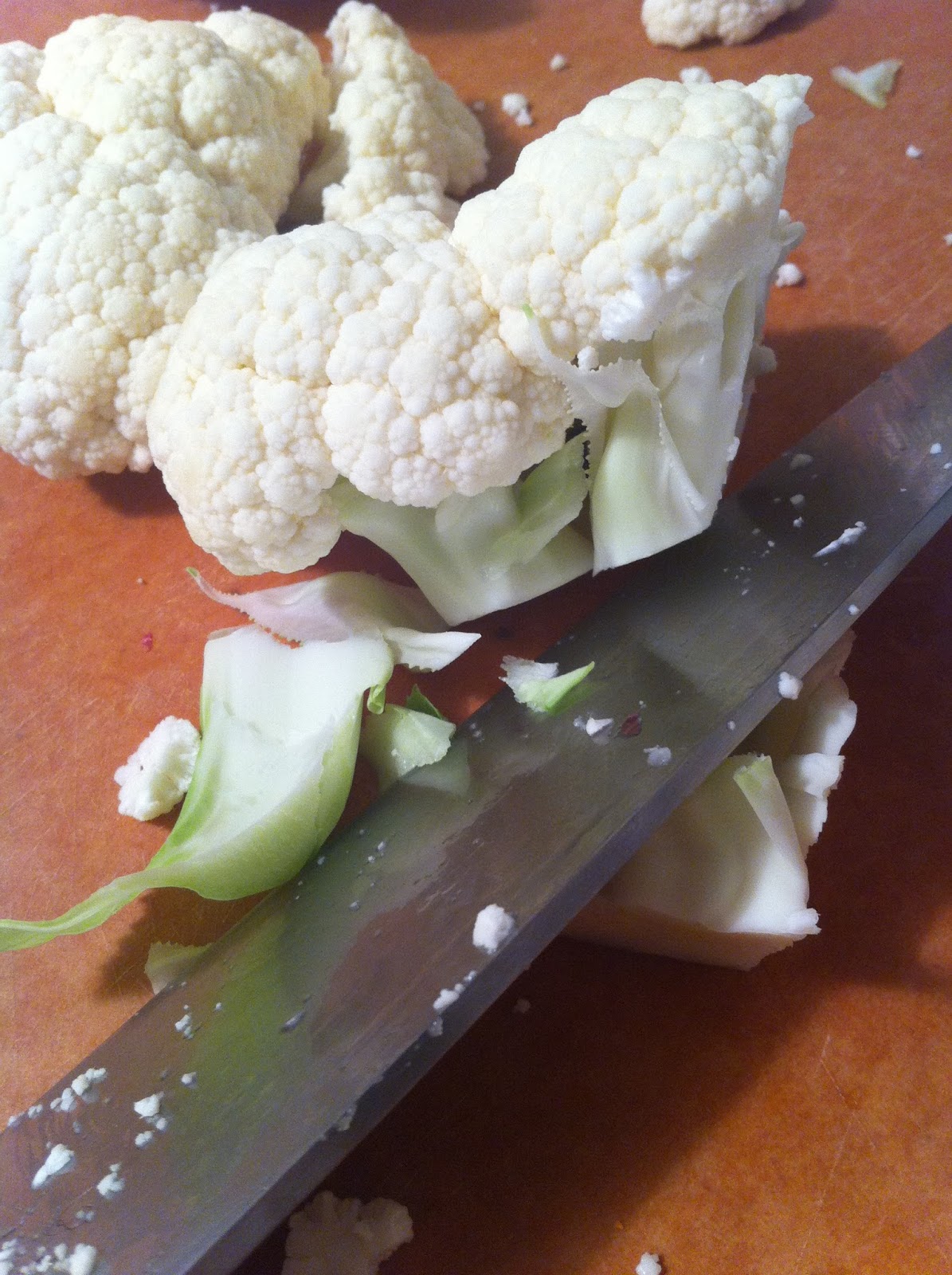 BAKER/MAKER how to cut cauliflower [whatmomtaughtme wednesday]