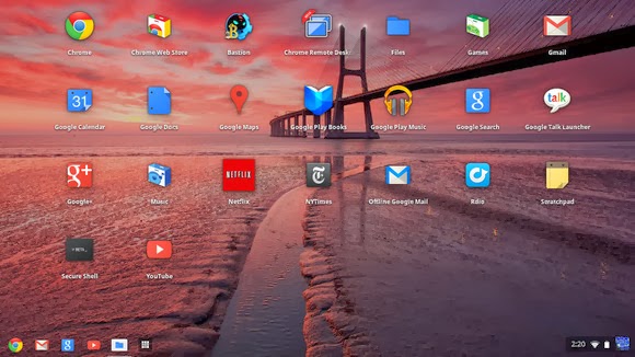 Chrome OS Screenshot