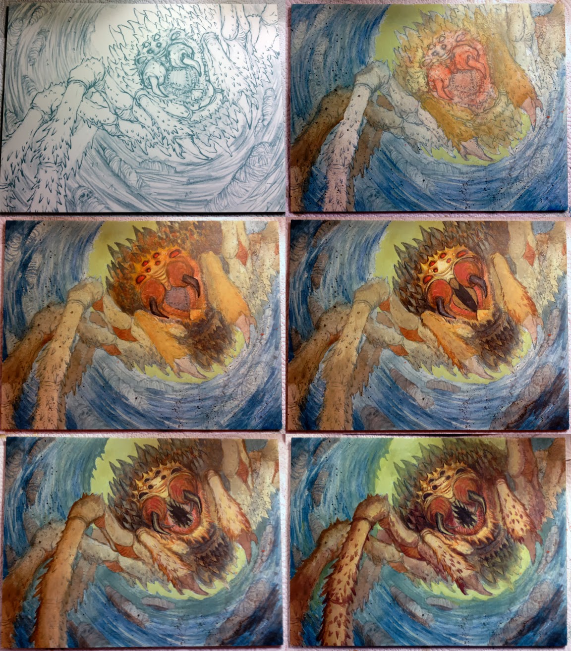 The DOODLES, DESIGNS, and aRT of CHRISTOPHER BURDETT Ungoliant's Spawn