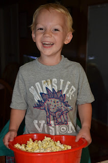 Jolly Time Popcorn and Eli 2