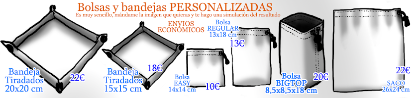 Bandeja de dados personalizada 20x20 cm - WARBAG