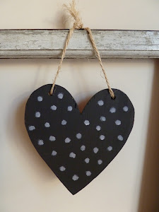 Large wooden heart