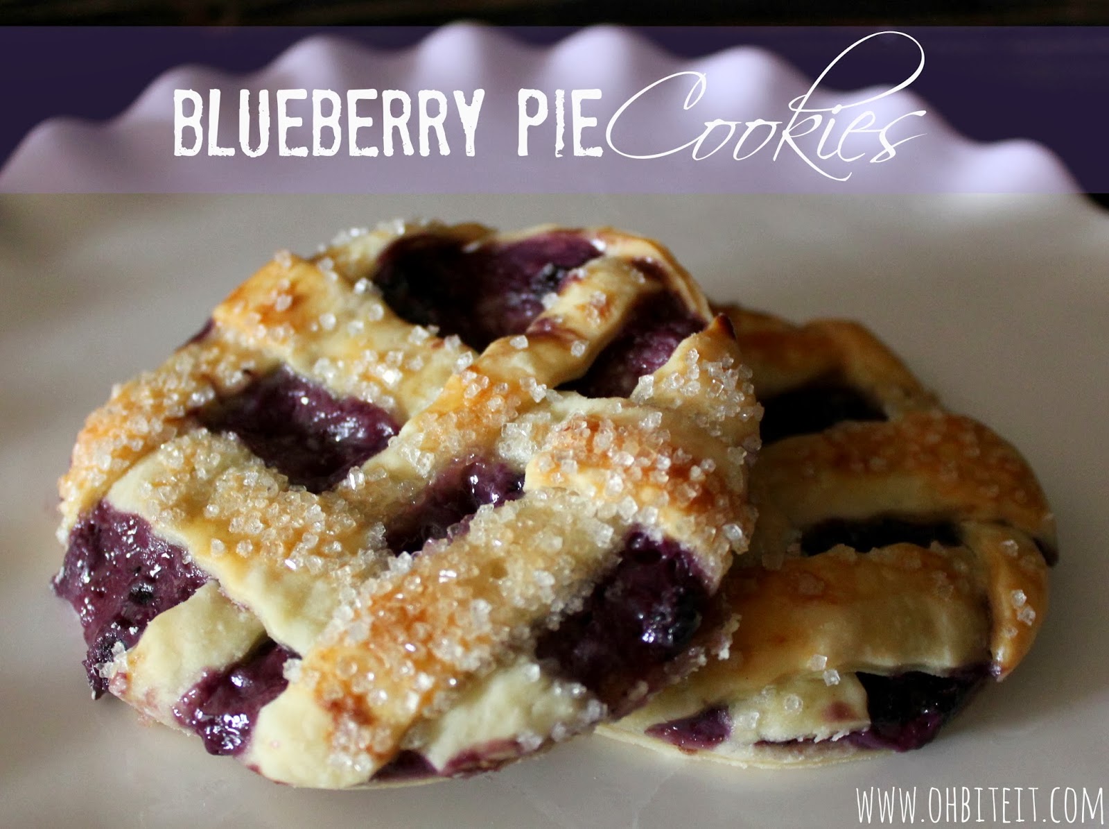 Blueberry Pie Cookies The Idea King