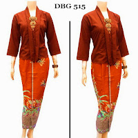 Baju Batik Muslim Gamis 