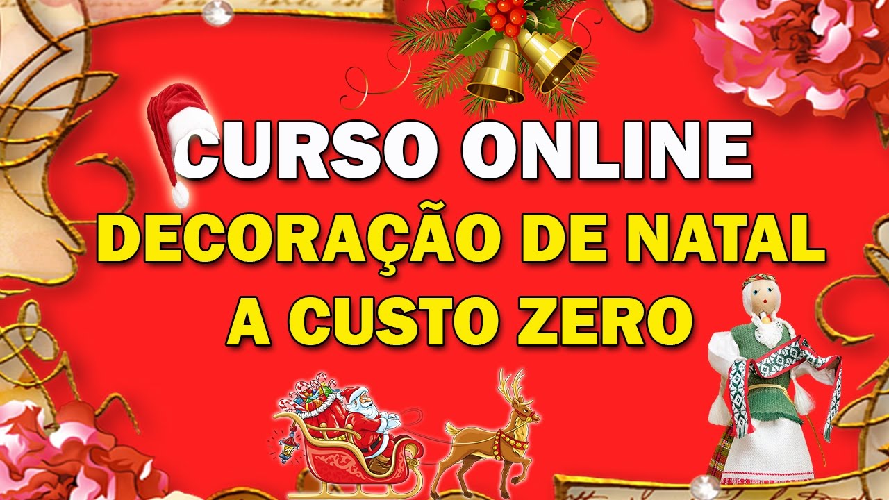 Decoração de Natal à Custo Zero - Artesanato Descomplicado