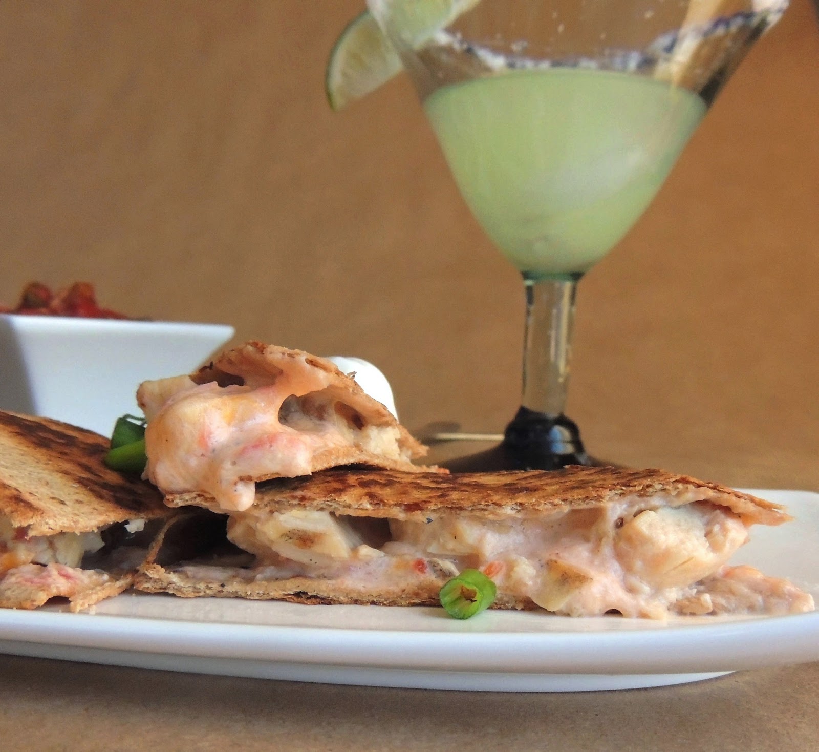 Leave a Happy Plate Pimento Cheese Chicken Quesadillas