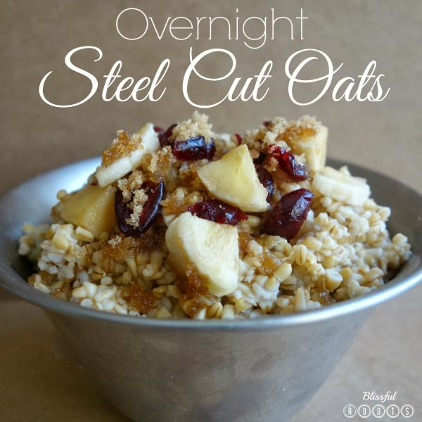 BLISSFUL ROOTS Overnight Steel Cut Oats {from Mel's Kitchen Cafe}