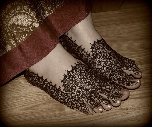 henna tattoo designs for feet. Henna Designs on Feet Light