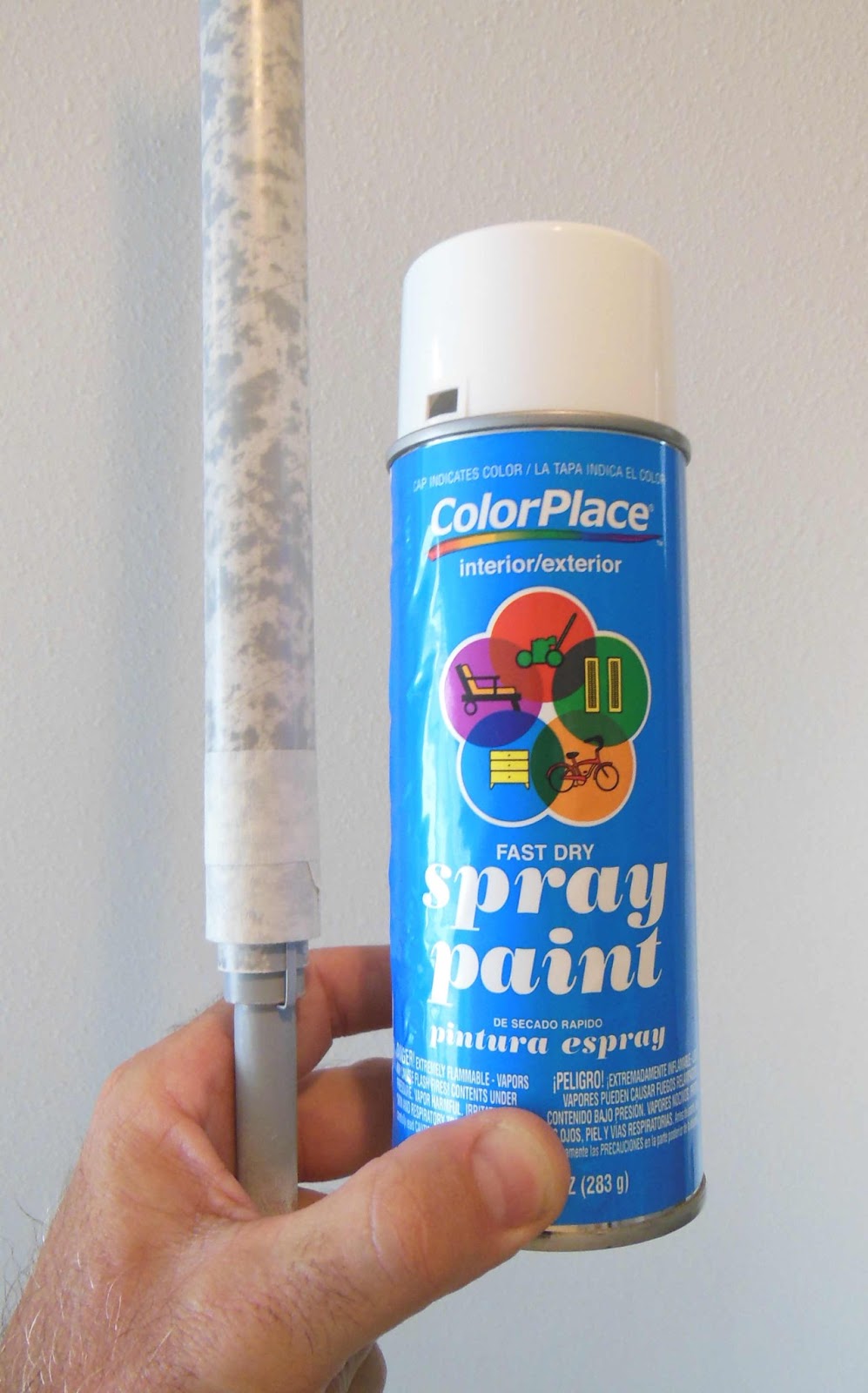 Model Rocket Building Spray Paint Coverage Comparison