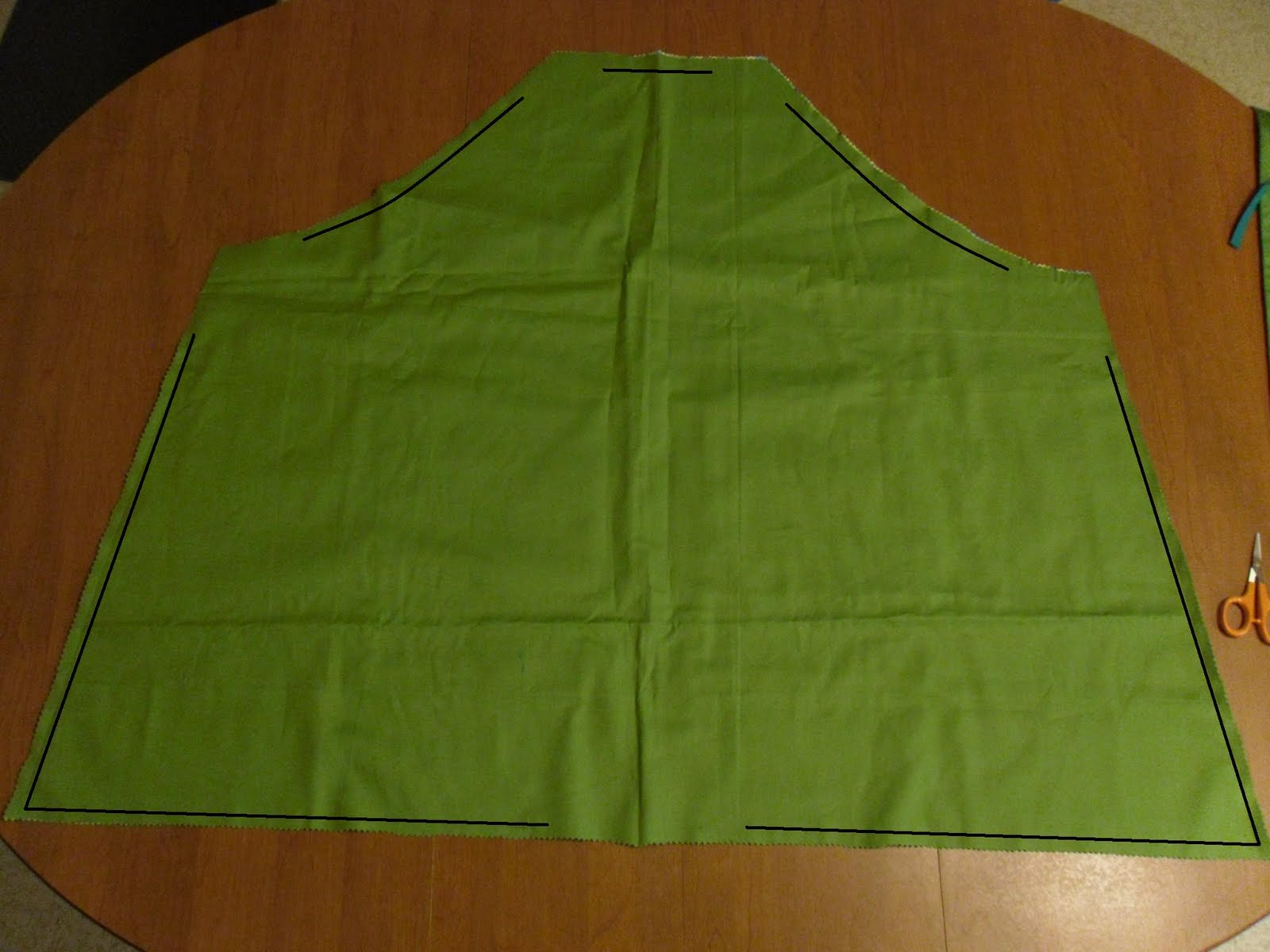 a work in progress... crisscross apron tutorial
