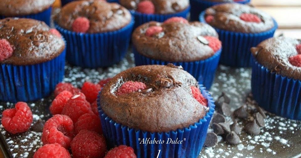 The Cake Queen Muffins de frambuesas y chocolate. Reto "Alfabeto Dulce"