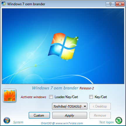 windows 7 loader oem activation brander windows 7 loader oem activation brander