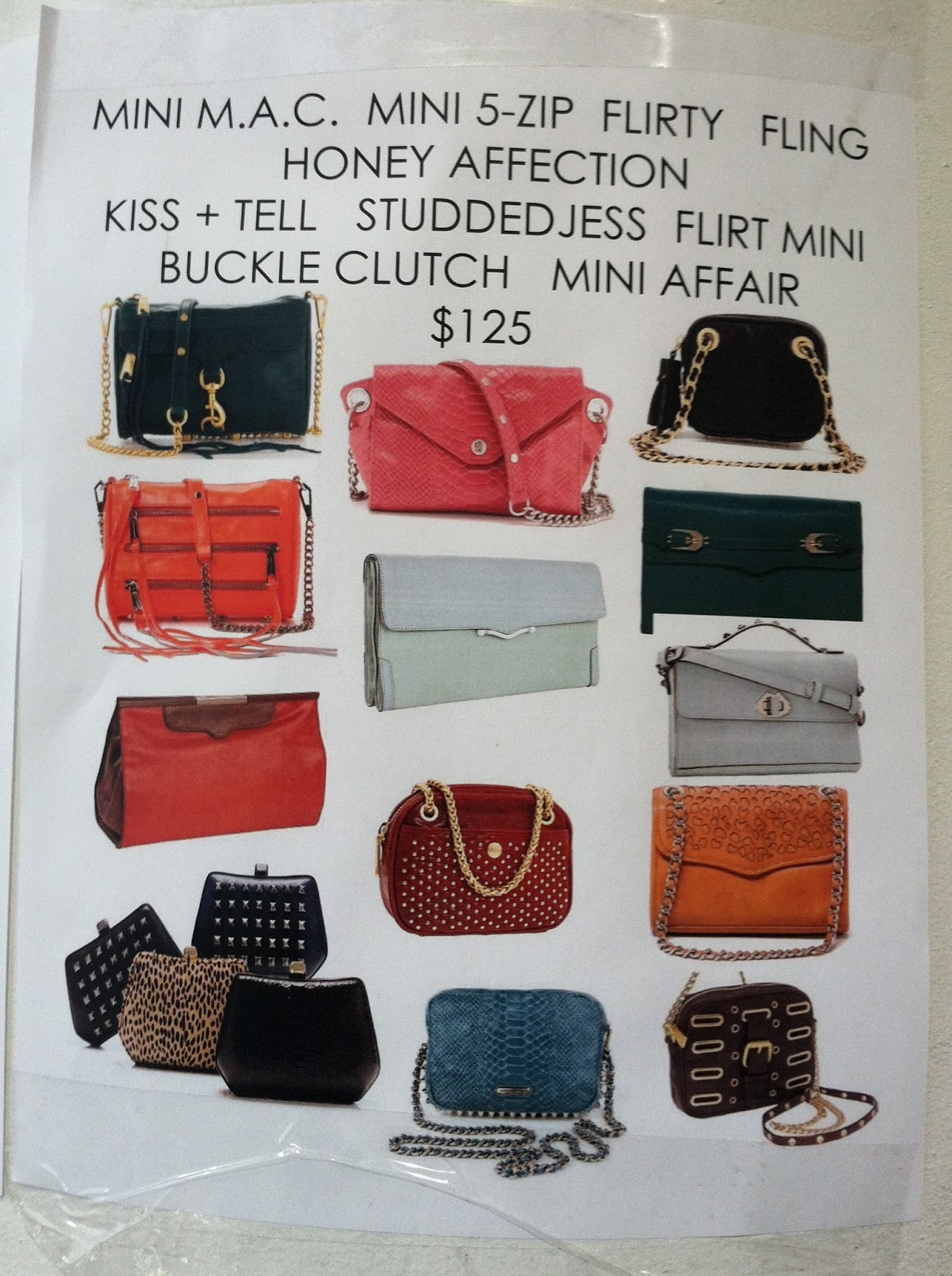 rebecca minkoff sample sale