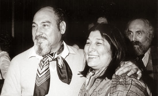 Armando Tejada Gomez y Mercedes Sosa