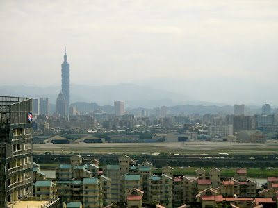 Taipei 101 View from Miramar Ferris Wheel