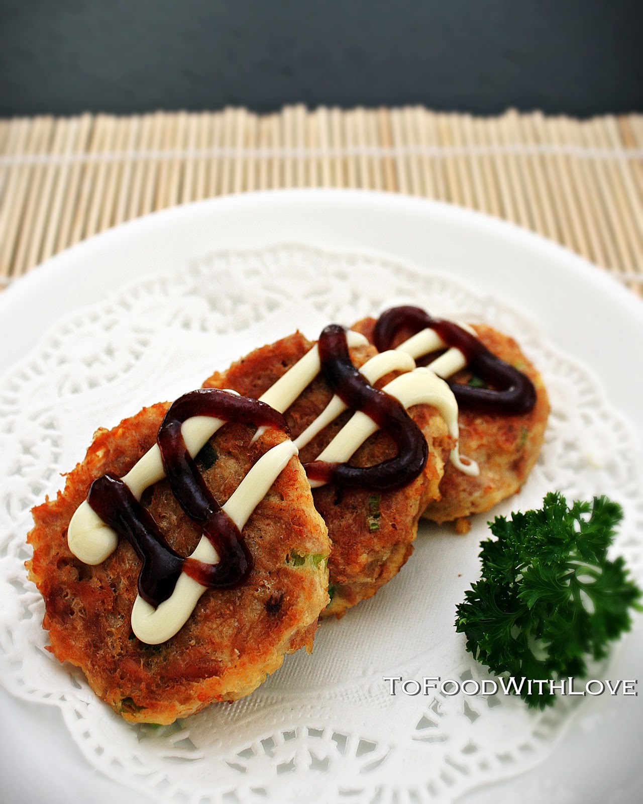 To Food with Love Chamchi Jeon (Tuna Pancakes)