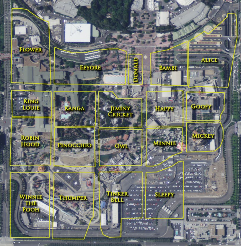 Disneyland Nomenclature How to Turn DCA Into a Parking Lot