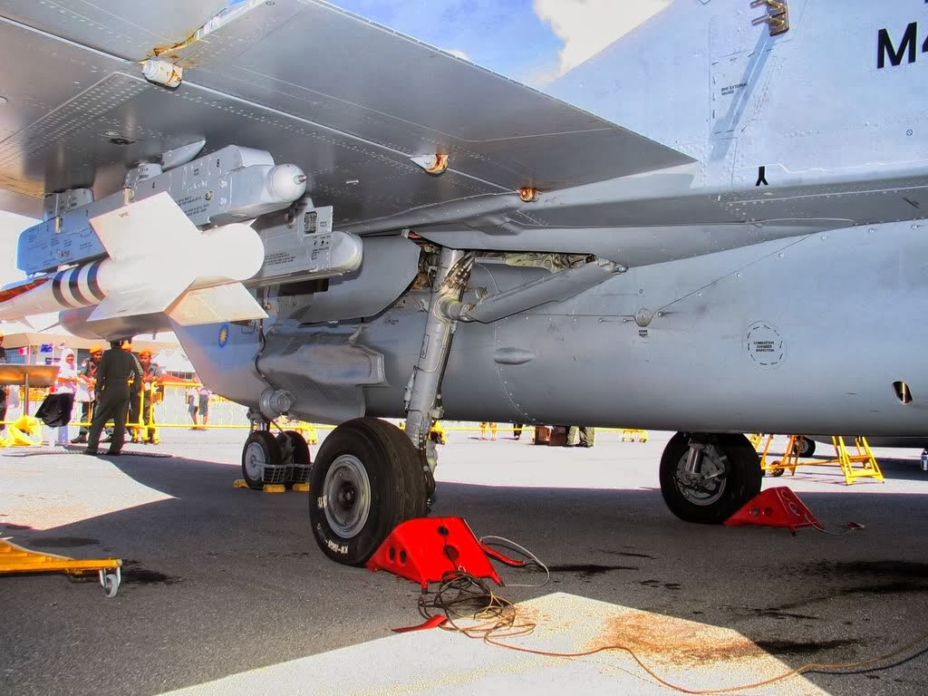 Malaysian Support The Troops RMAF MiG29N offboresight capability