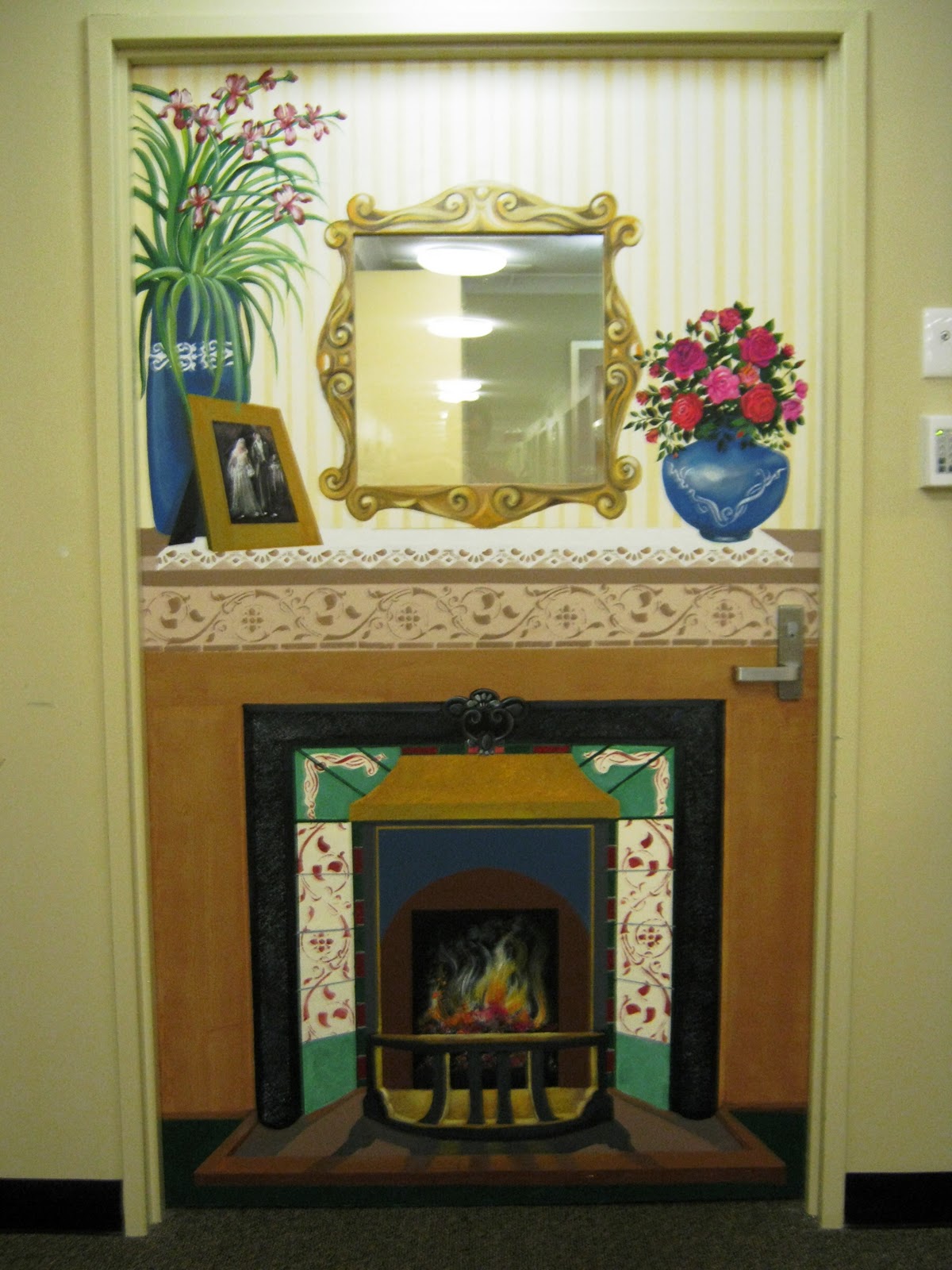 Creativity for the Creator Illusion Murals in Dementia Areas