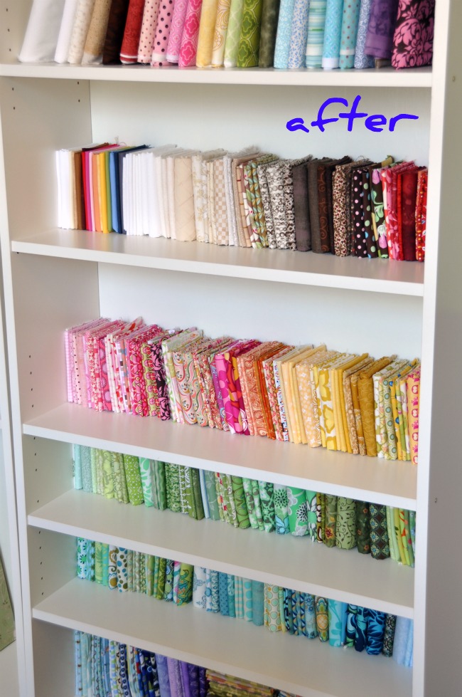 Mia Dolce Originals Modern Quilts and DIY Projects Fabric Stash In Order