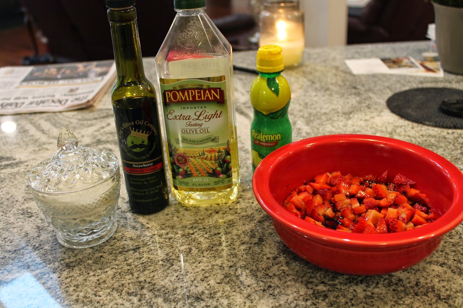 Dinner with the Grobmyers Strawberry Balsamic Vinaigrette