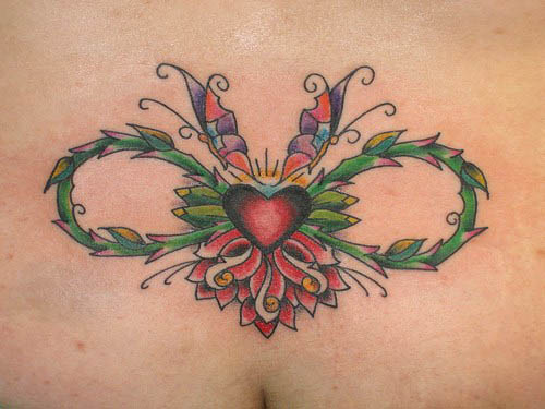 Pretty infinity tattoos designs pretty tattoos for women