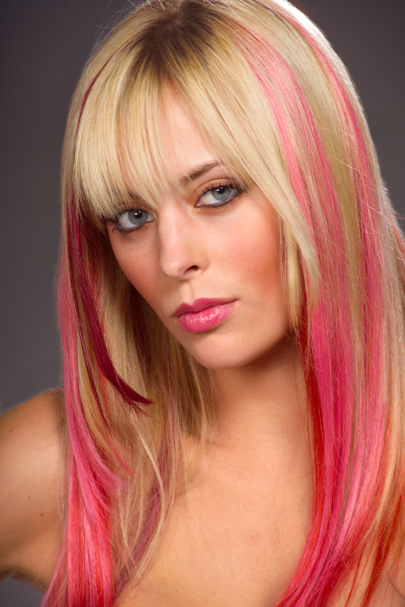 Pink Hair - Types Photos
