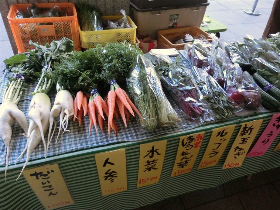 ベジライフ推進部 名古屋 毎週火曜日夕方は 名古屋駅でオーガニック野菜の販売 ナナちゃんストリート 夕ぐれ市