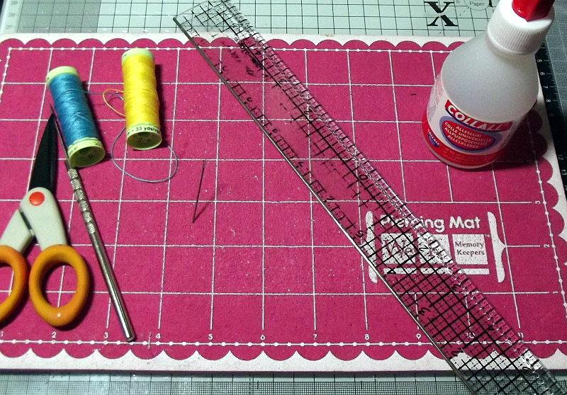 SWG Design by Linda Levoir Hand Stitching Cards Tutorial