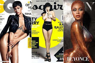 Naked Magazine Covers: Rihanna, Lady Gaga & More Go Nude, GOLDSTON3 : N...