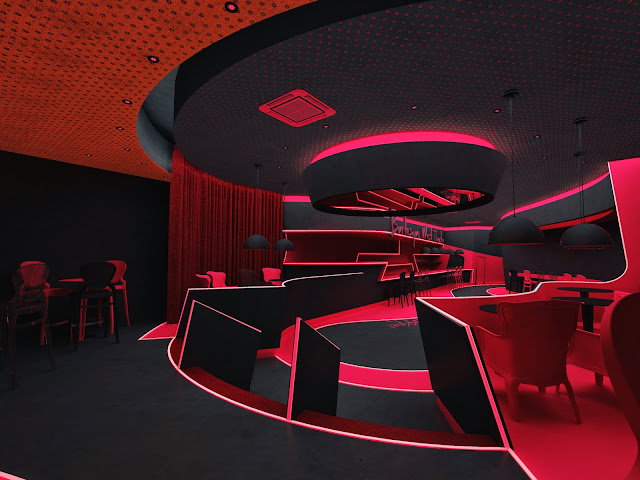 Proyecto Interiores para Café-concierto César Fuentes Zatón. Proyecto Interiores para Discoteca cfzdesign