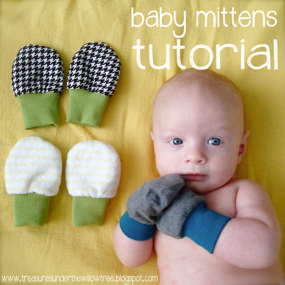 Speckled Owl Studio Tutorial Baby Mittens