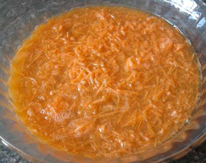 Sweet & Savoury Delights Jelly (Jello) Carrot Salad