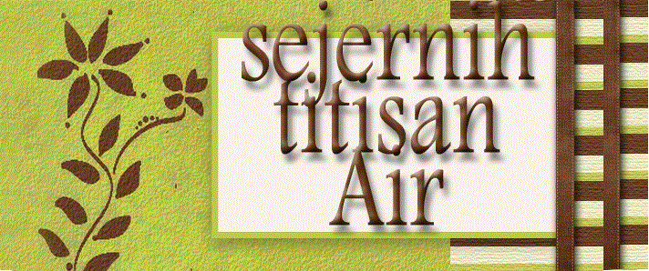 Sejernih Titisan air