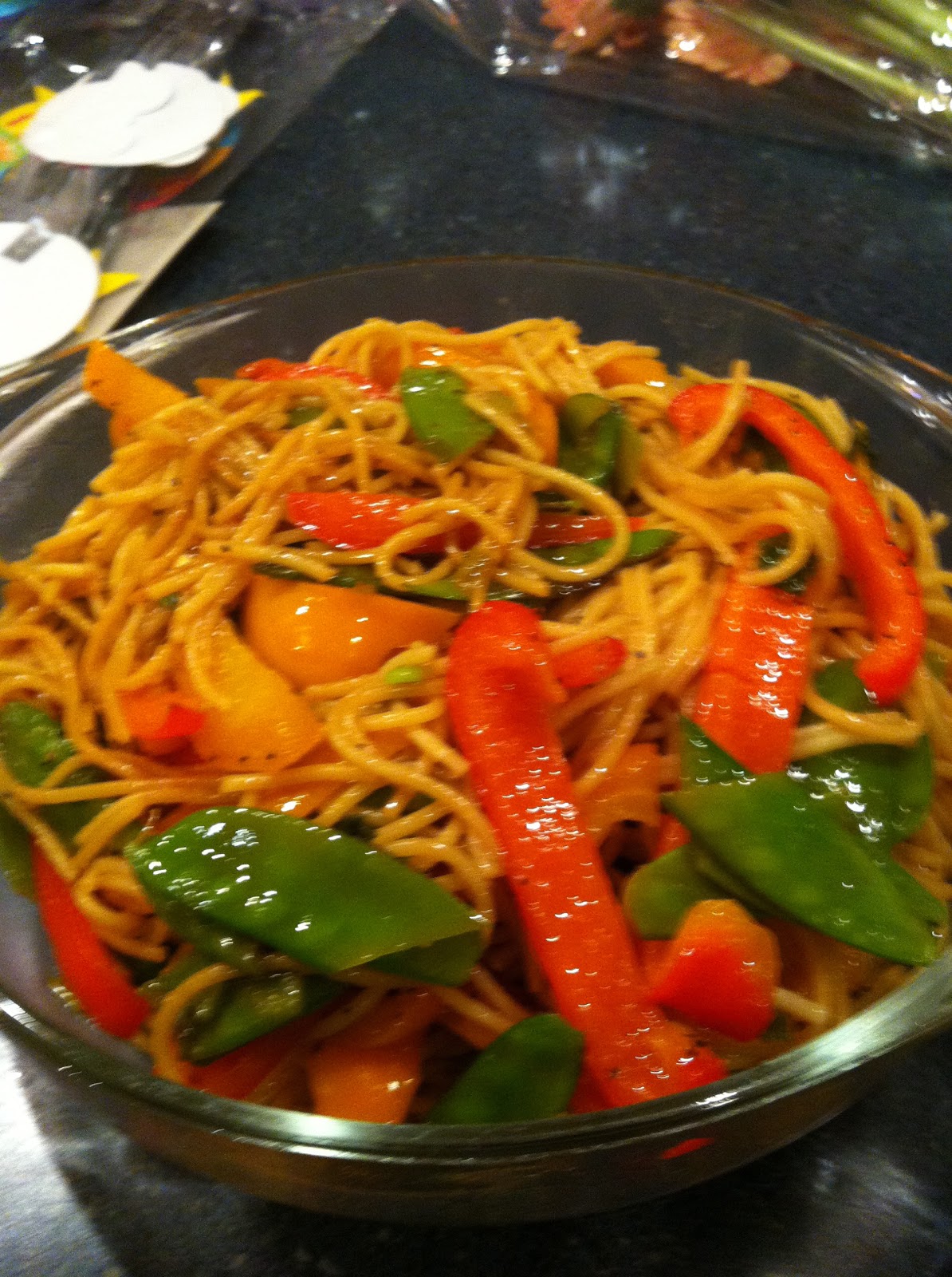 Un-Recipes: Asian Style Spaghetti