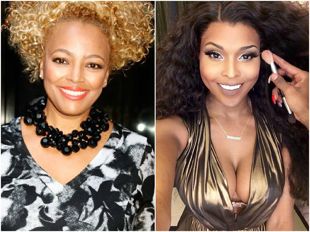 Transgender Model Amiyah Scott And Kim Fields Join #RHOA For Season 8 —  Cast Spotted Filming At Kenya Moore's Haircare Event!
