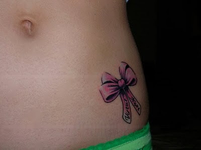 bow tattoo