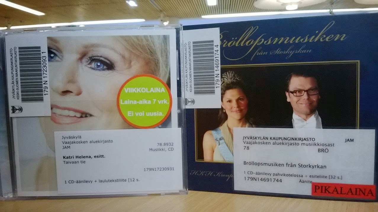 Arvaa, kummalla on pidempi laina-aika!