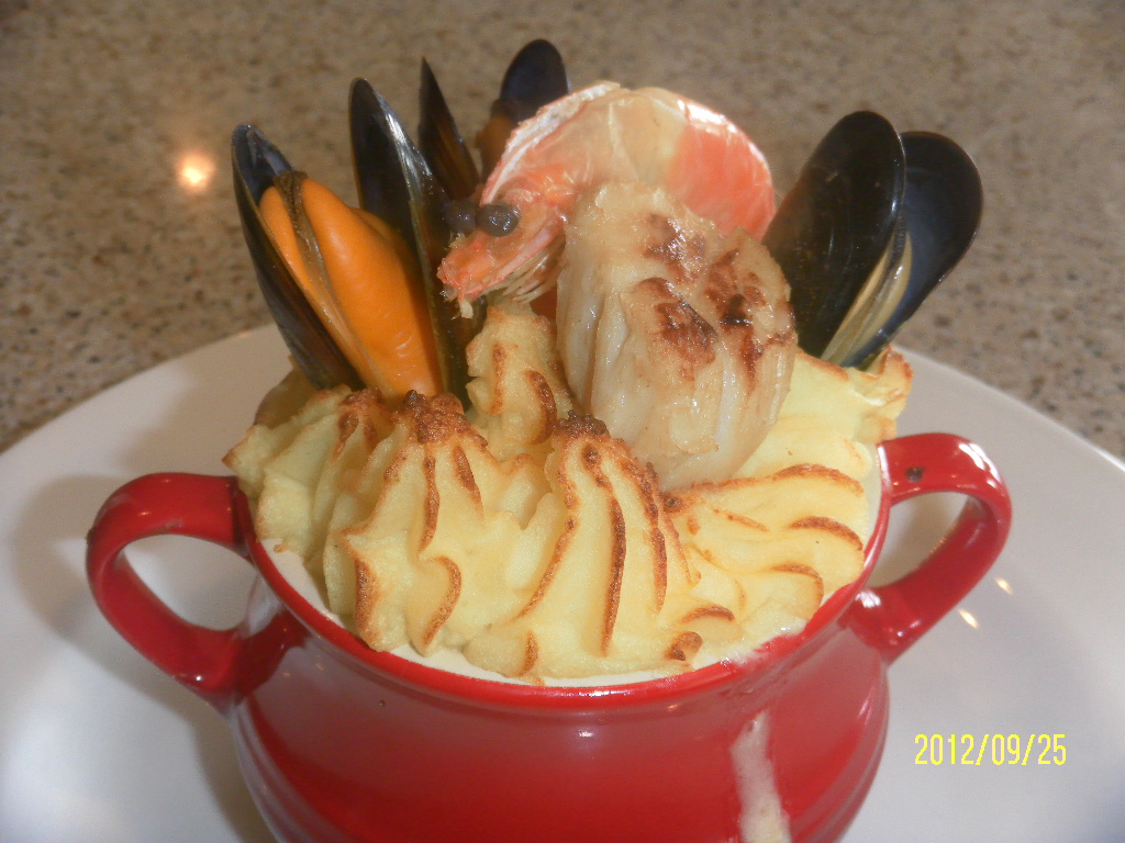 FLOWER POT KITCHEN SUMPTIOUS VELOUTE FISH PIE