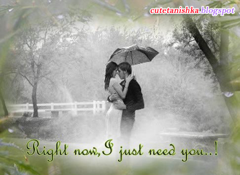 Romantic Couple Rain Quote Wallpaper | Love Couple Monsoon Wallaper | Cute  Tanishka
